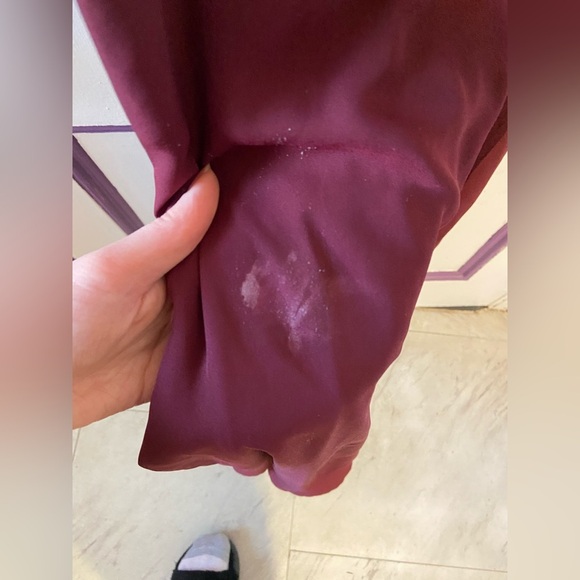 Lulus Burgundy Halter Maxi Dress - Size L - Picture 2 of 5